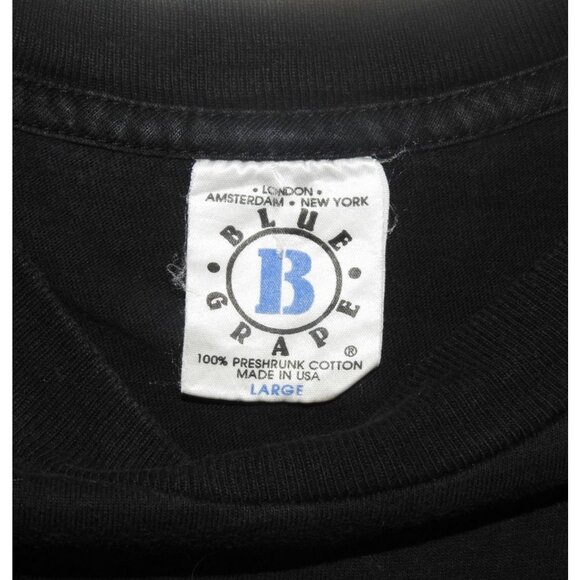 Vintage 1998 Buffy the Vampire Slayer Tee T-Shirt Size Large Fox Blue Grape USA - Picture 4 of 7